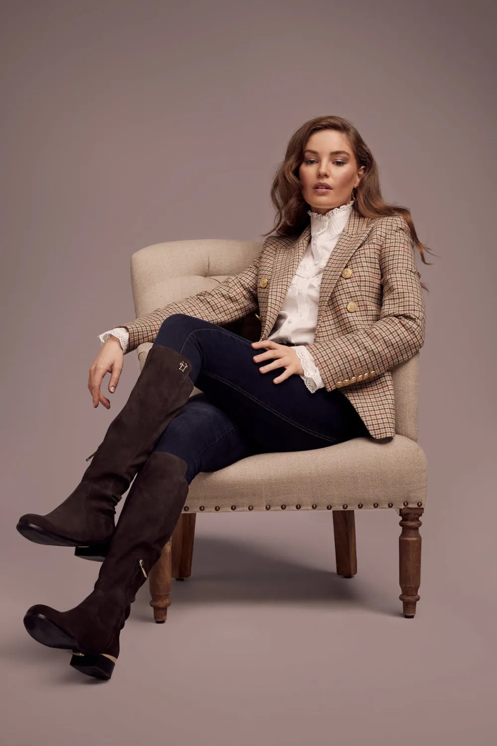 Women Holland Cooper Boots>Albany Knee Boot