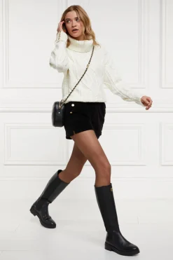 Women Holland Cooper Shorts>Amoria Velvet Shorts