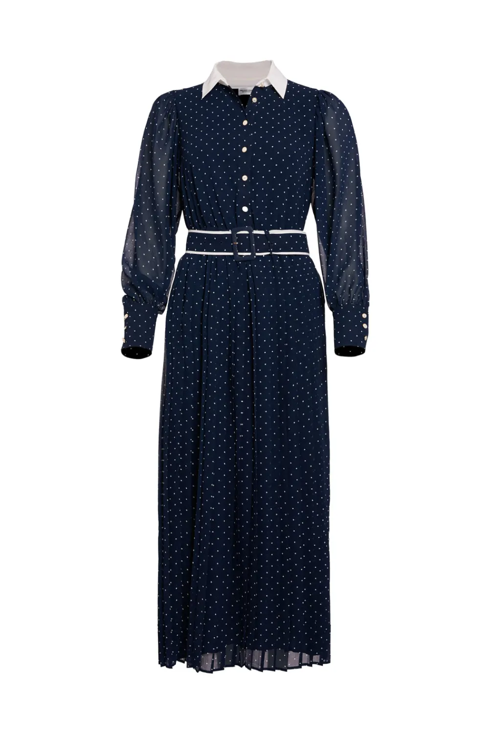Women Holland Cooper Dresses>Annabel Pleated Maxi Dress