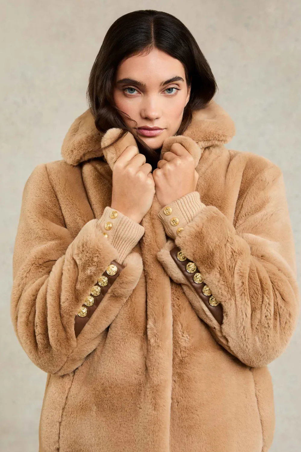 Women Holland Cooper Coats>Asygarth Faux Fur Coat