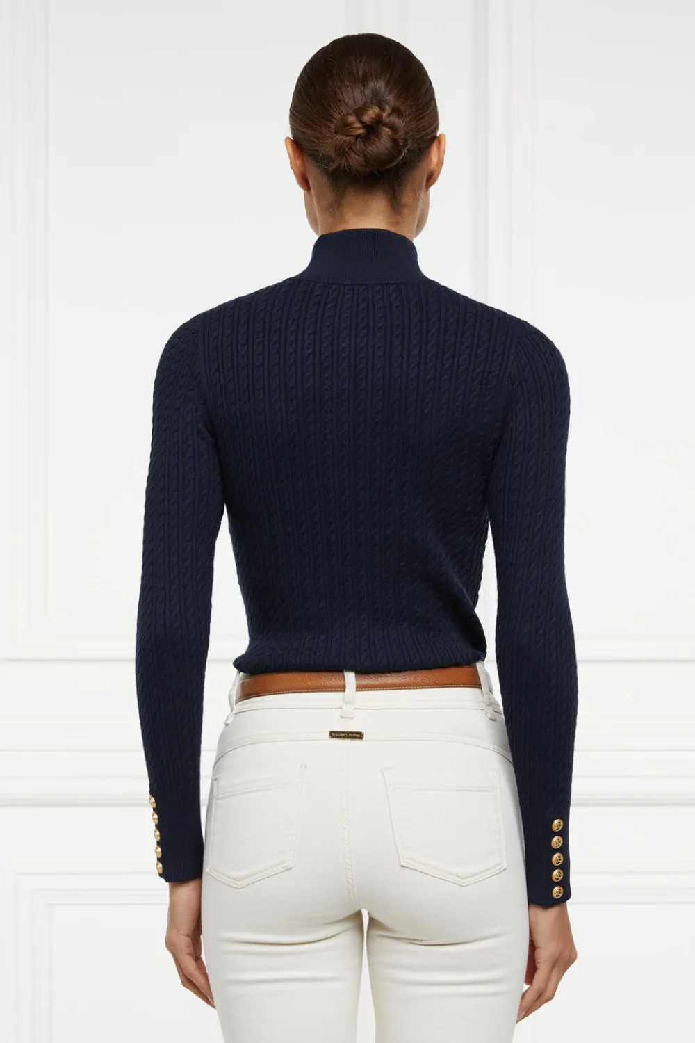 Women Holland Cooper Knitwear>Ava Quarter Zip Knit