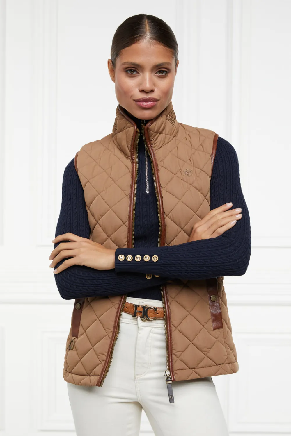 Women Holland Cooper Knitwear>Ava Quarter Zip Knit