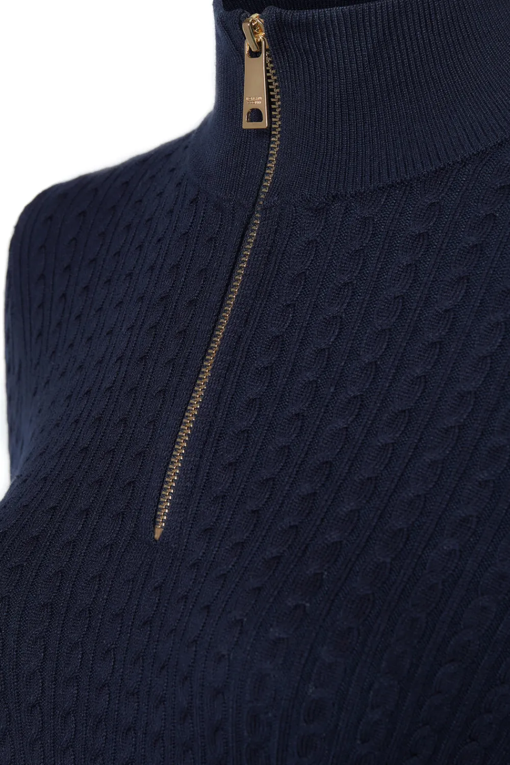 Women Holland Cooper Knitwear>Ava Quarter Zip Knit