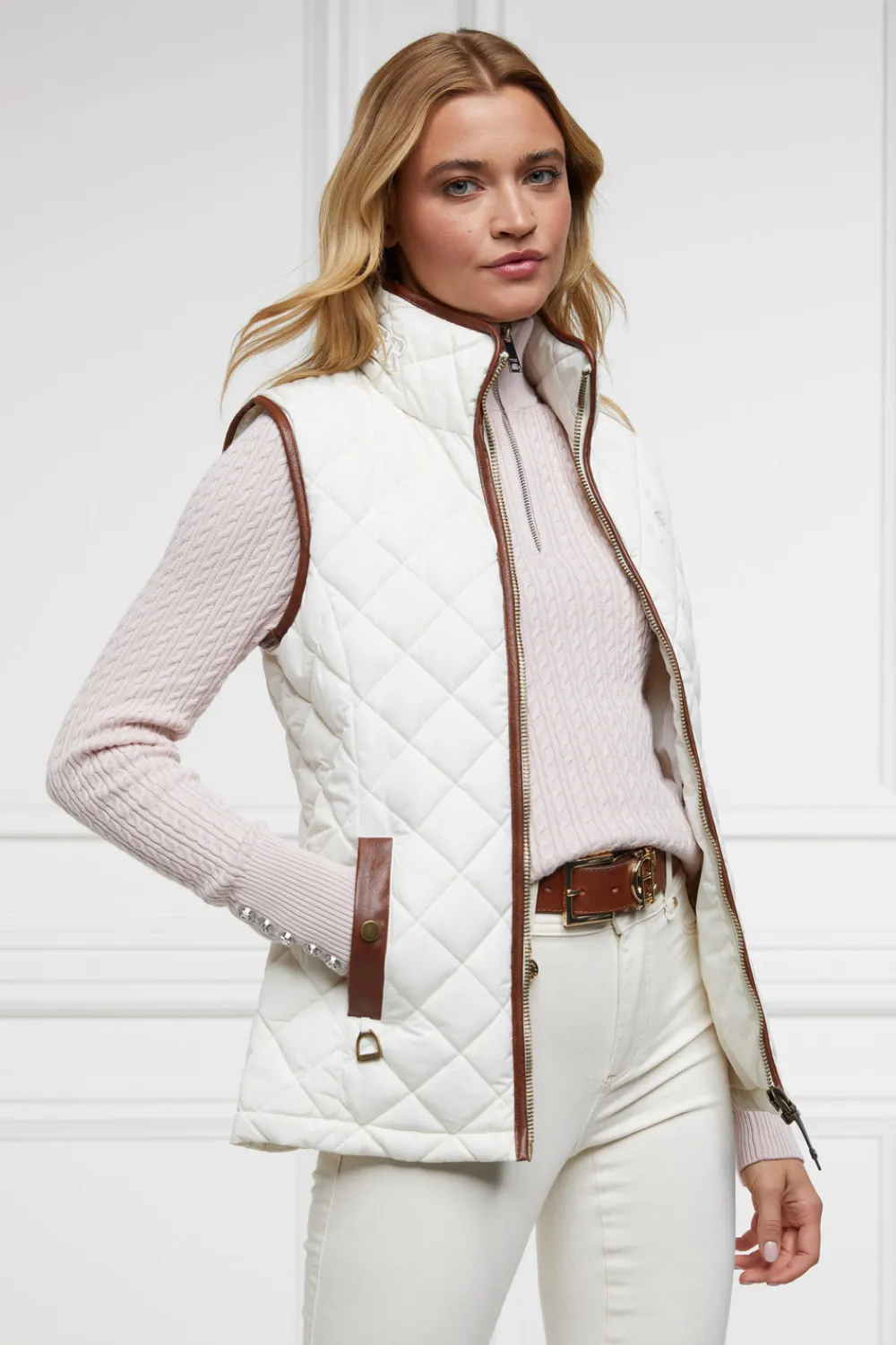 Women Holland Cooper Knitwear>Ava Quarter Zip Knit