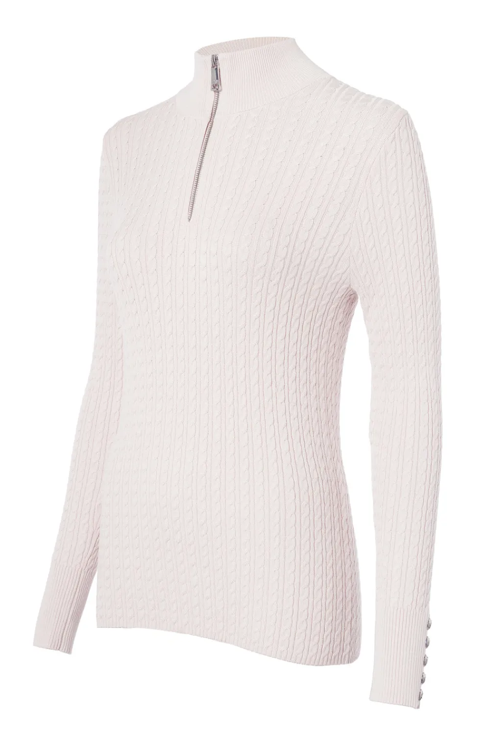 Women Holland Cooper Knitwear>Ava Quarter Zip Knit
