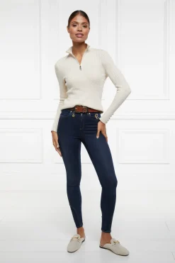 Women Holland Cooper Knitwear>Ava Quarter Zip Knit