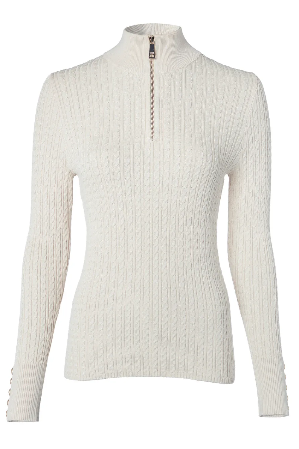 Women Holland Cooper Knitwear>Ava Quarter Zip Knit