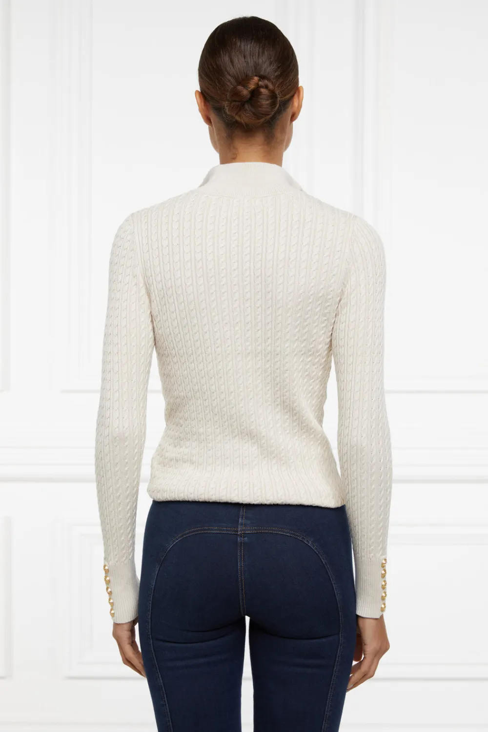 Women Holland Cooper Knitwear>Ava Quarter Zip Knit