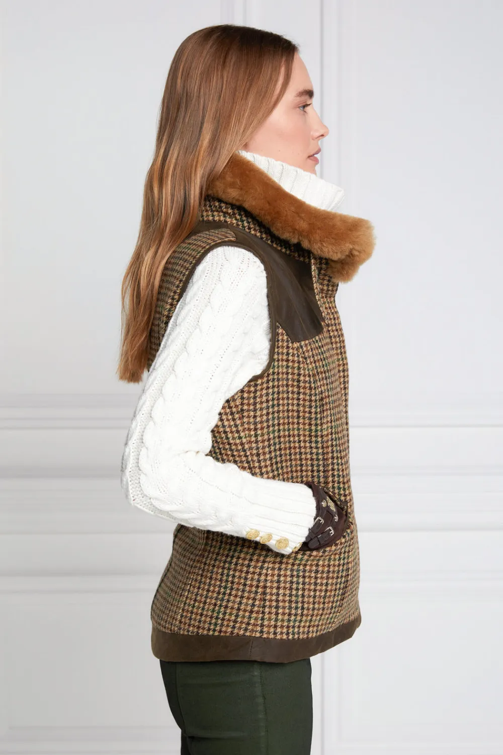 Women Holland Cooper Gilets>Aviator Gilet