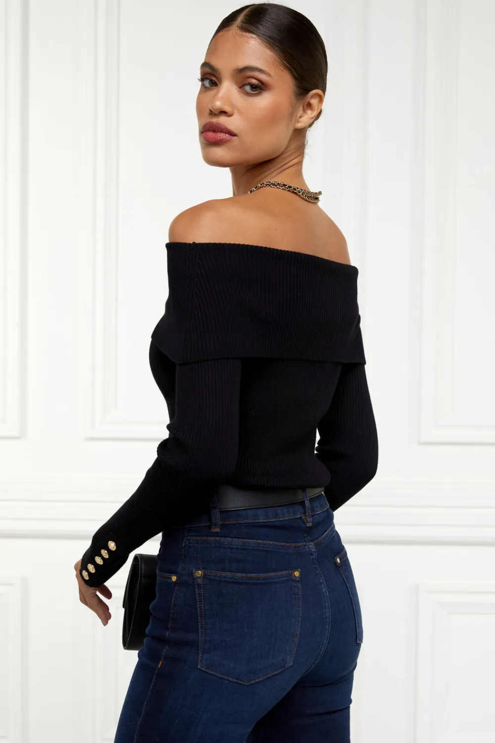 Women Holland Cooper Knitwear|Tops>Bardot Knit