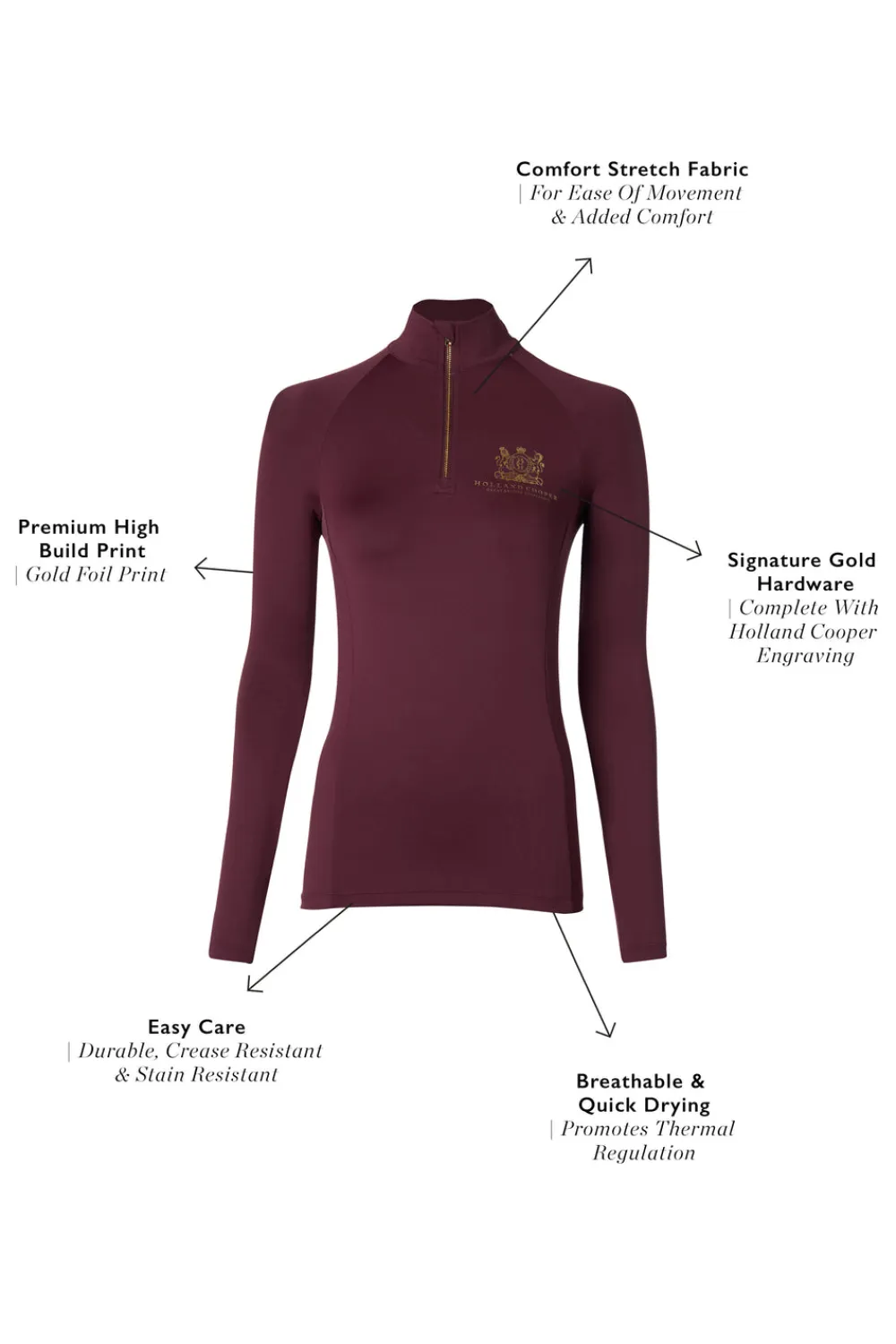 Holland Cooper Base Layers>Base Layer