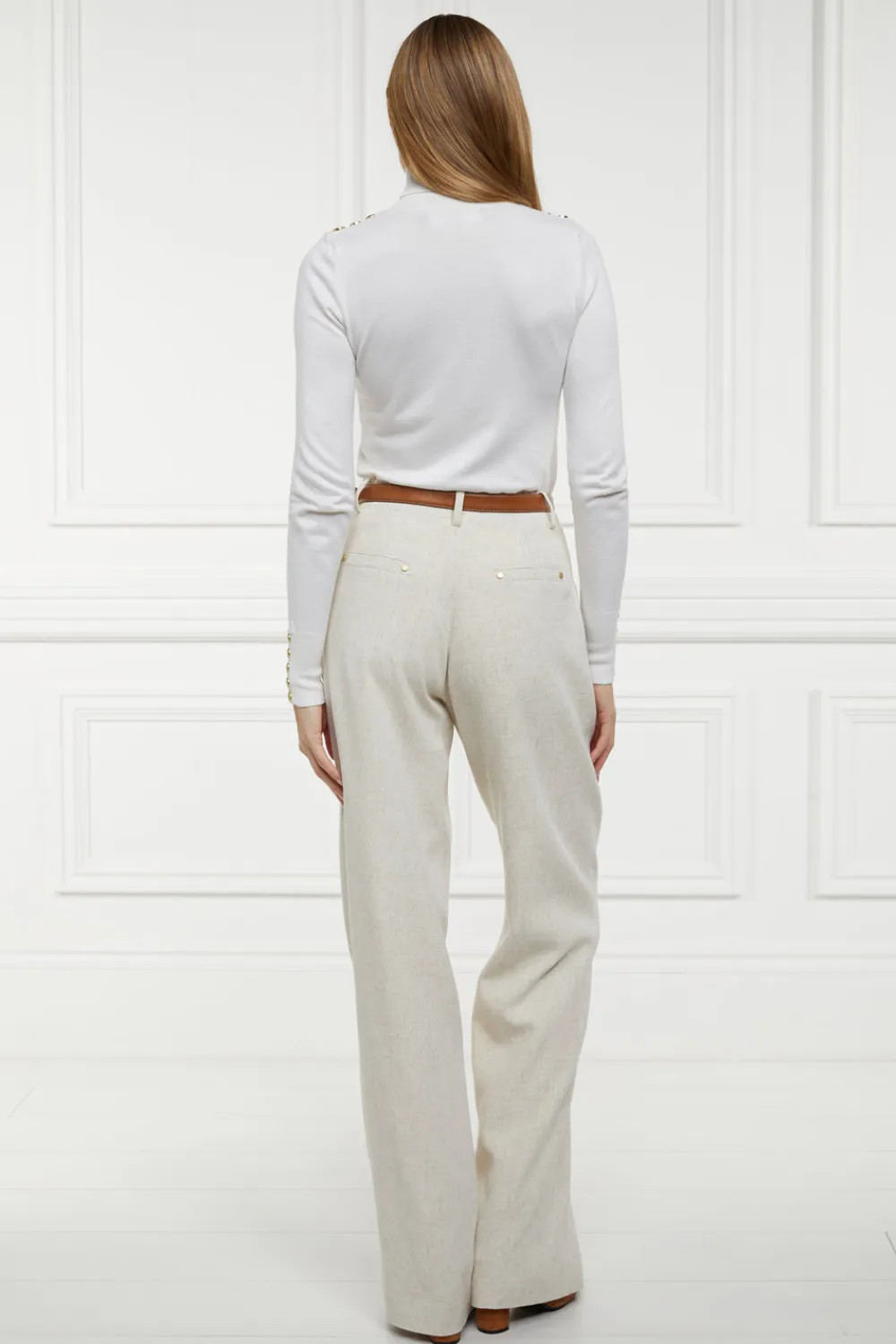 Women Holland Cooper Trousers>Belgravia Wide Leg Trouser