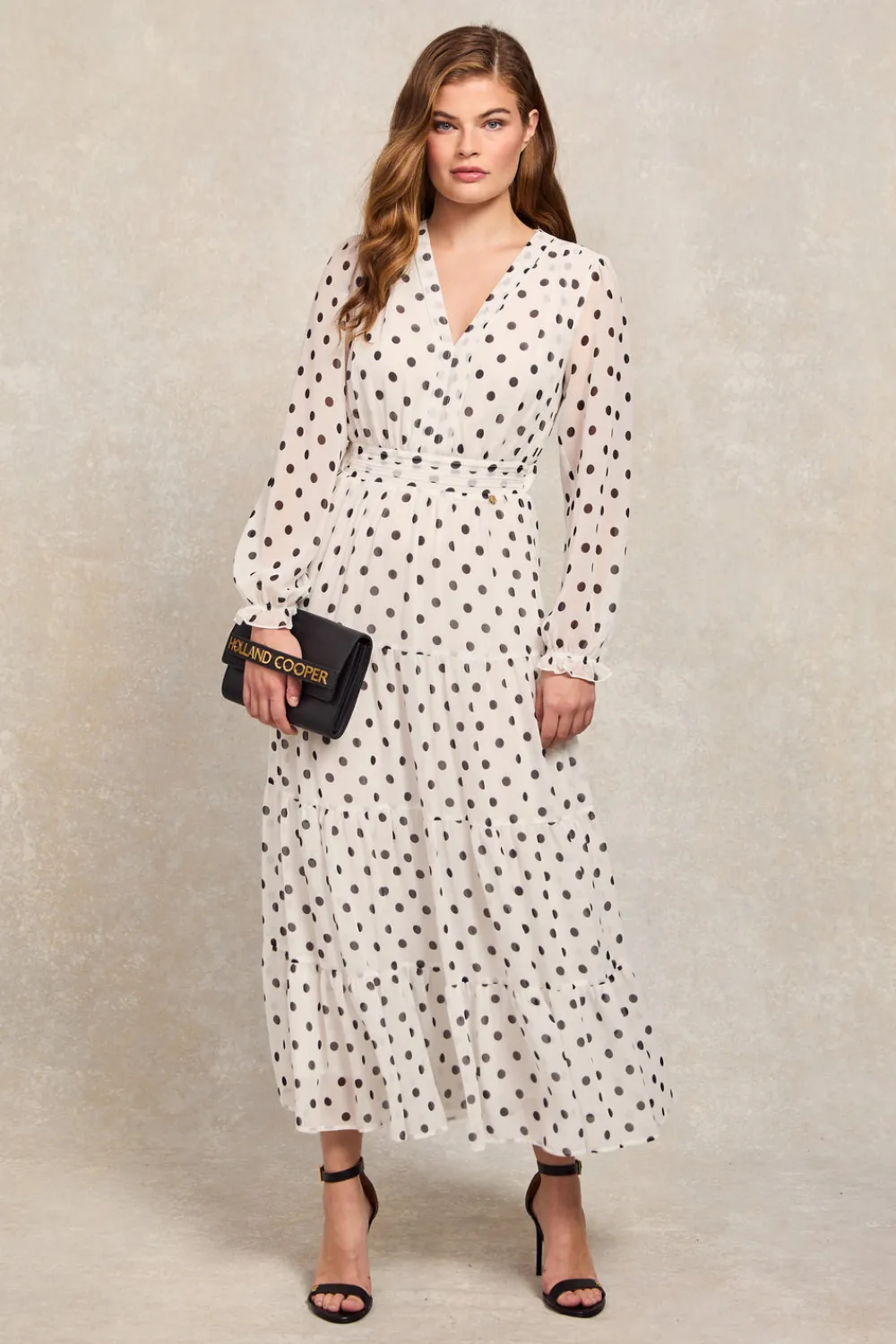 Women Holland Cooper Dresses>Bella Tiered Maxi Dress