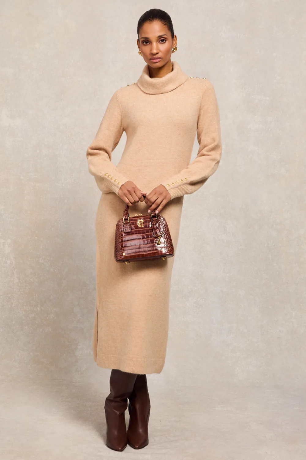 Women Holland Cooper Dresses>Berkeley Roll Neck Dress