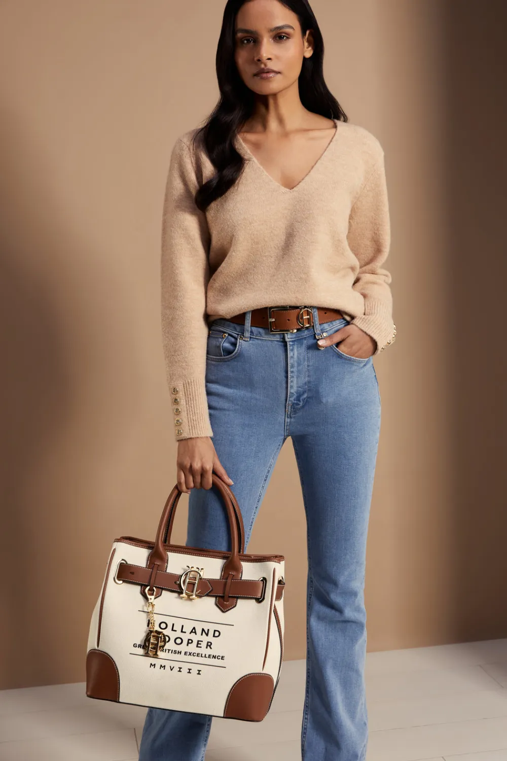 Women Holland Cooper Knitwear>Berkeley V-Neck Knit
