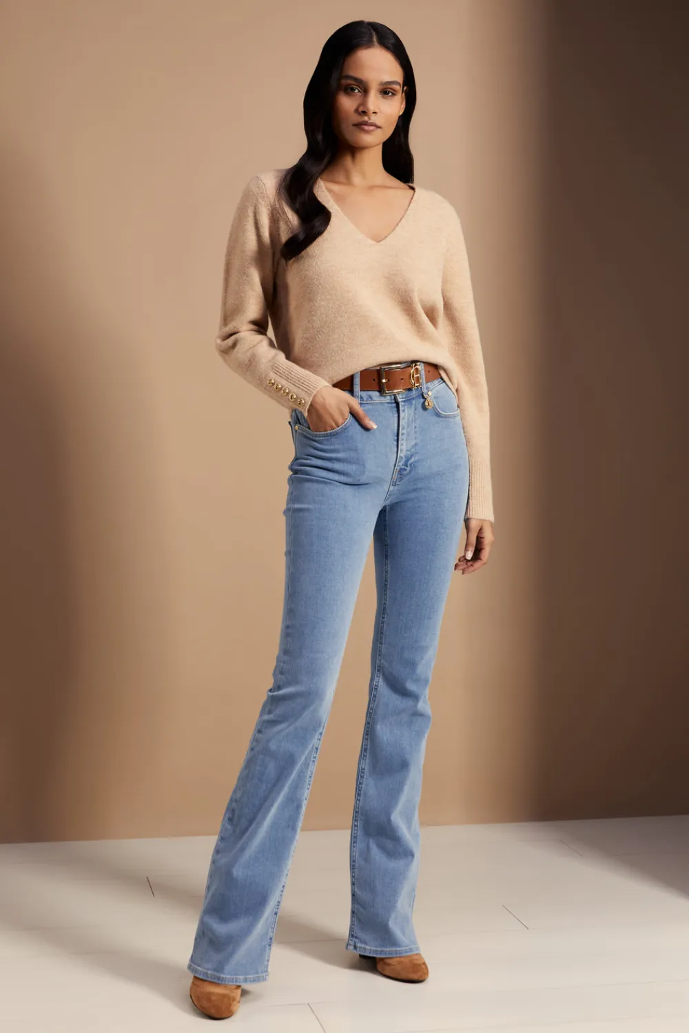 Women Holland Cooper Knitwear>Berkeley V-Neck Knit