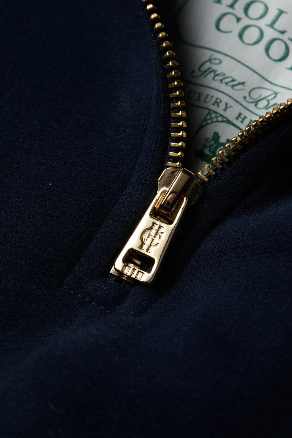 Women Holland Cooper Sweatshirts>Burford Quarter Zip Neck Sweat