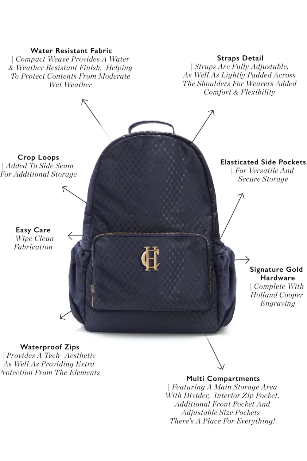 Women Holland Cooper Kit Bags & Holdalls|Bags>Burghley Backpack