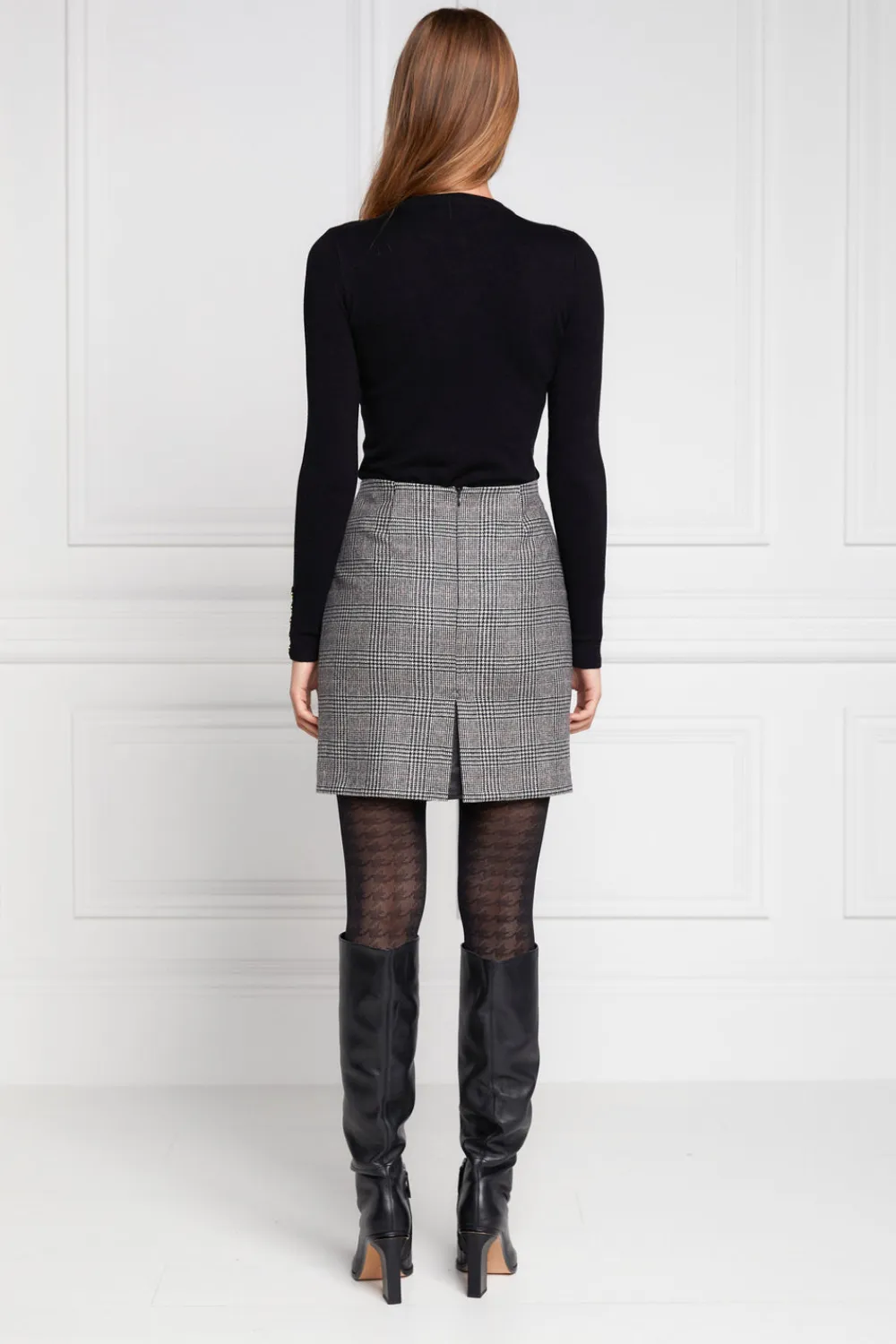 Women Holland Cooper Knitwear>Buttoned Knit Crew Neck