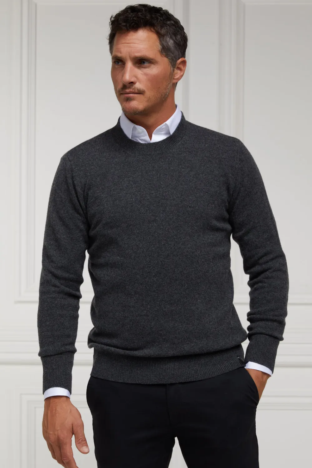 Holland Cooper Knitwear>Byron Crew Neck Knit