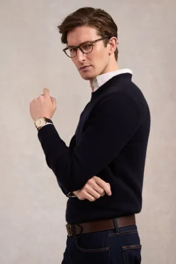 Holland Cooper Knitwear>Byron Crew Neck Knit