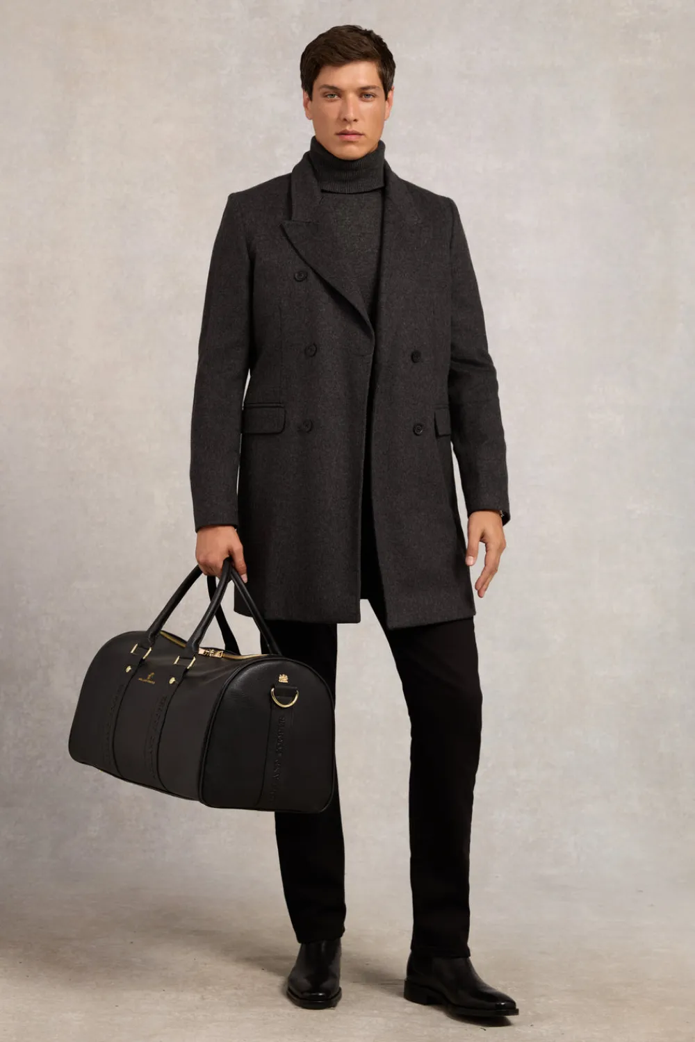 Holland Cooper Knitwear>Byron Roll Neck Knit