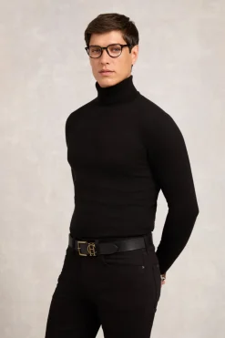 Holland Cooper Knitwear>Byron Roll Neck Knit