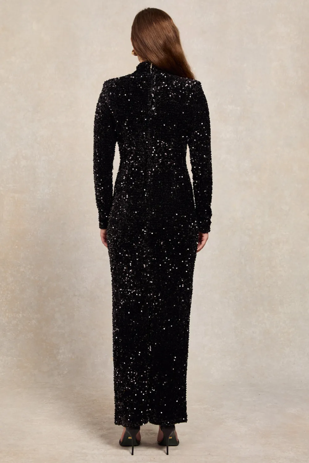 Women Holland Cooper Dresses>Cara Sequin Maxi Dress
