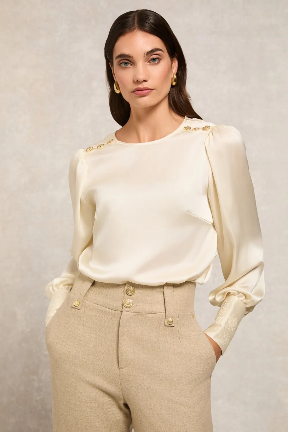 Women Holland Cooper Shirts & Blouses>Carmen Blouse