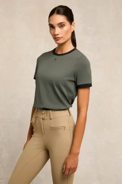 Holland Cooper Polo Shirts & Tees>Chiltern Ringer Tee