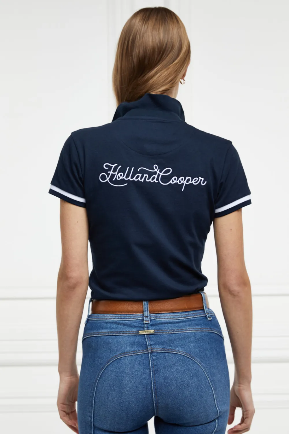 Women Holland Cooper Polo Shirts & Tees|Polo Shirts>Classic Polo Shirt