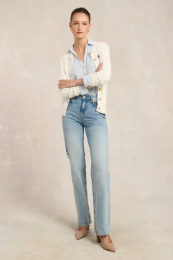 Women Holland Cooper Shirts & Blouses>Classic V-Neck Blouse