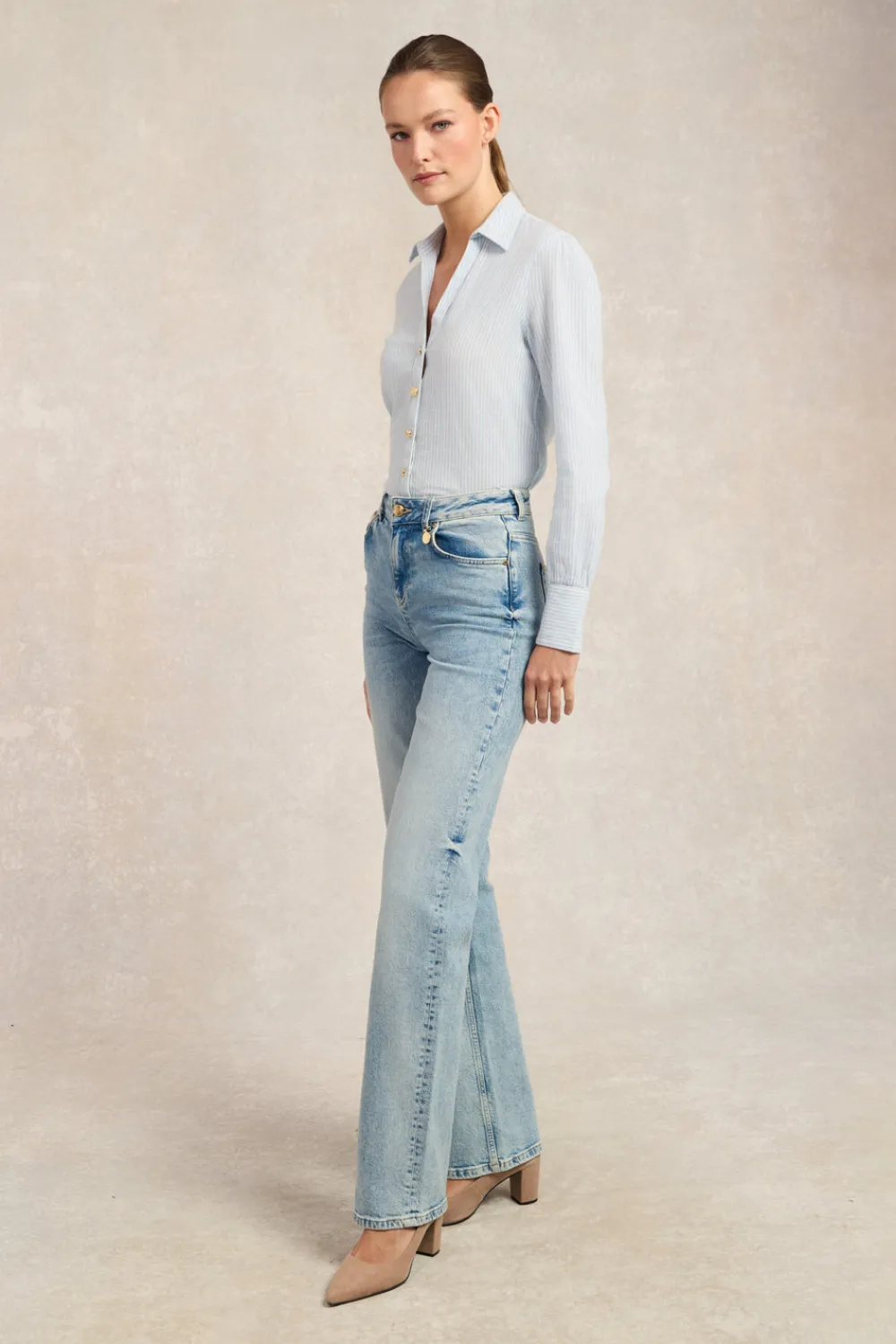 Women Holland Cooper Shirts & Blouses>Classic V-Neck Blouse