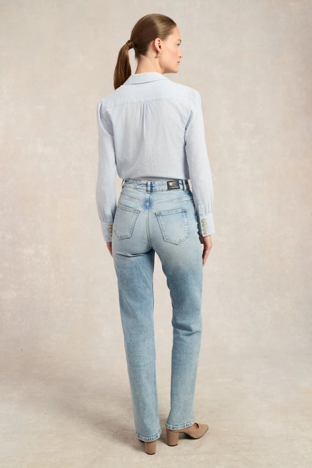 Women Holland Cooper Shirts & Blouses>Classic V-Neck Blouse
