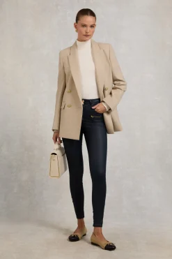 Women Holland Cooper Jeans>Coated Jodhpur Jean