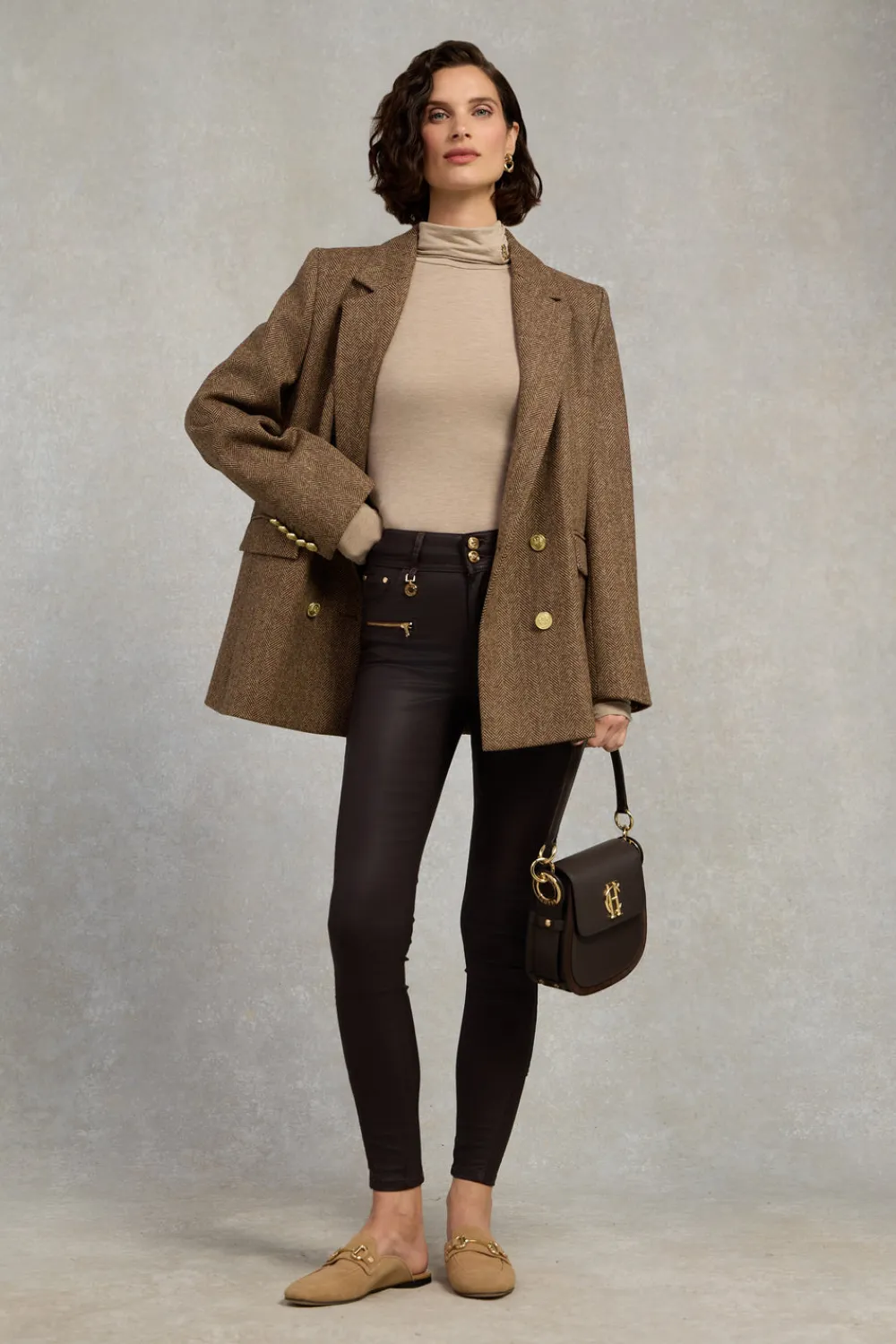 Women Holland Cooper Jeans>Coated Jodhpur Jean