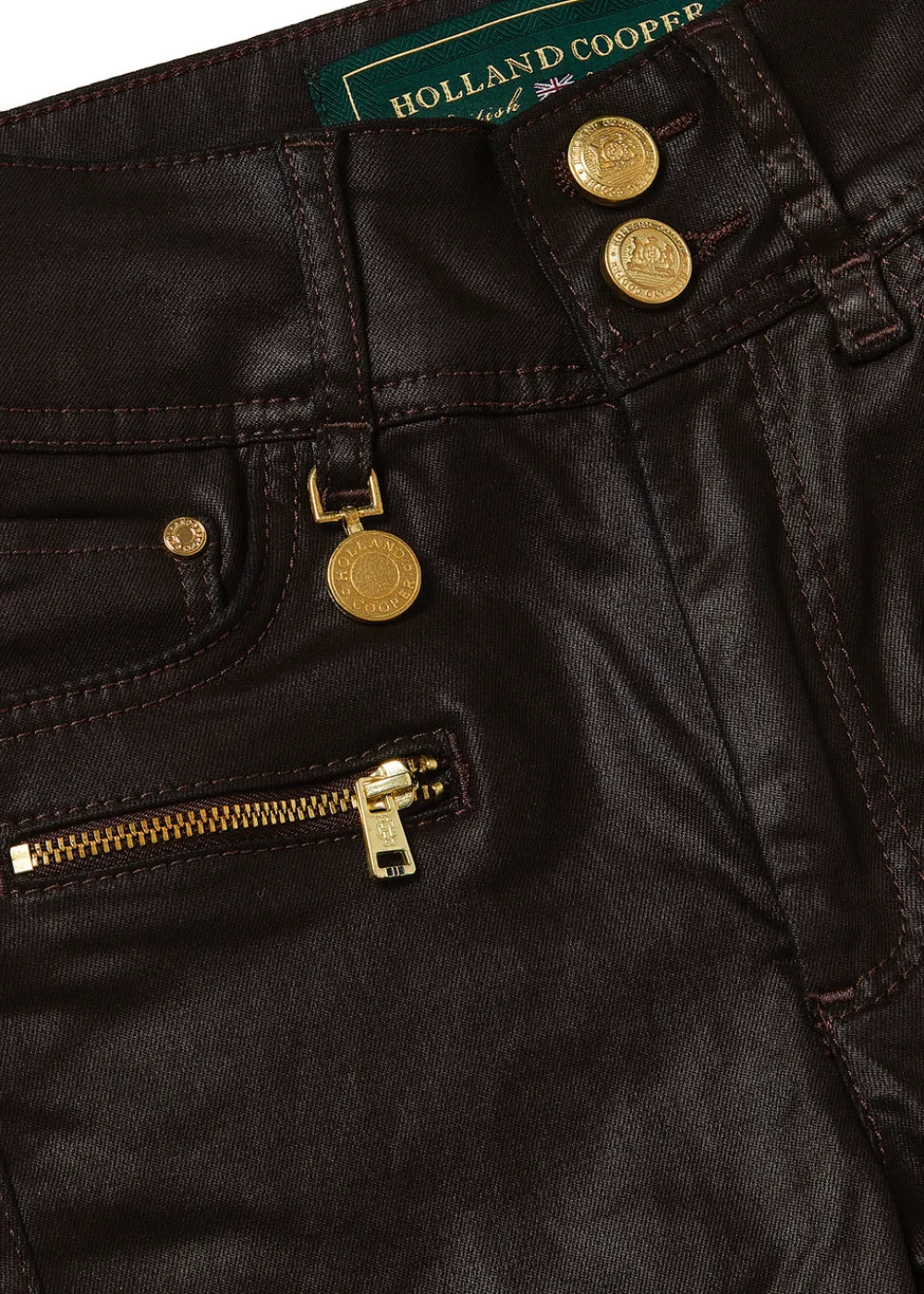Women Holland Cooper Jeans>Coated Jodhpur Jean