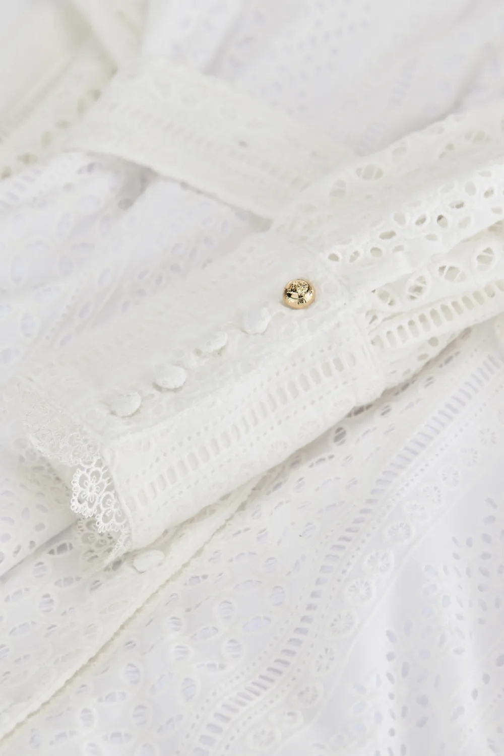 Women Holland Cooper Dresses>Collarless Broderie Mini Dress