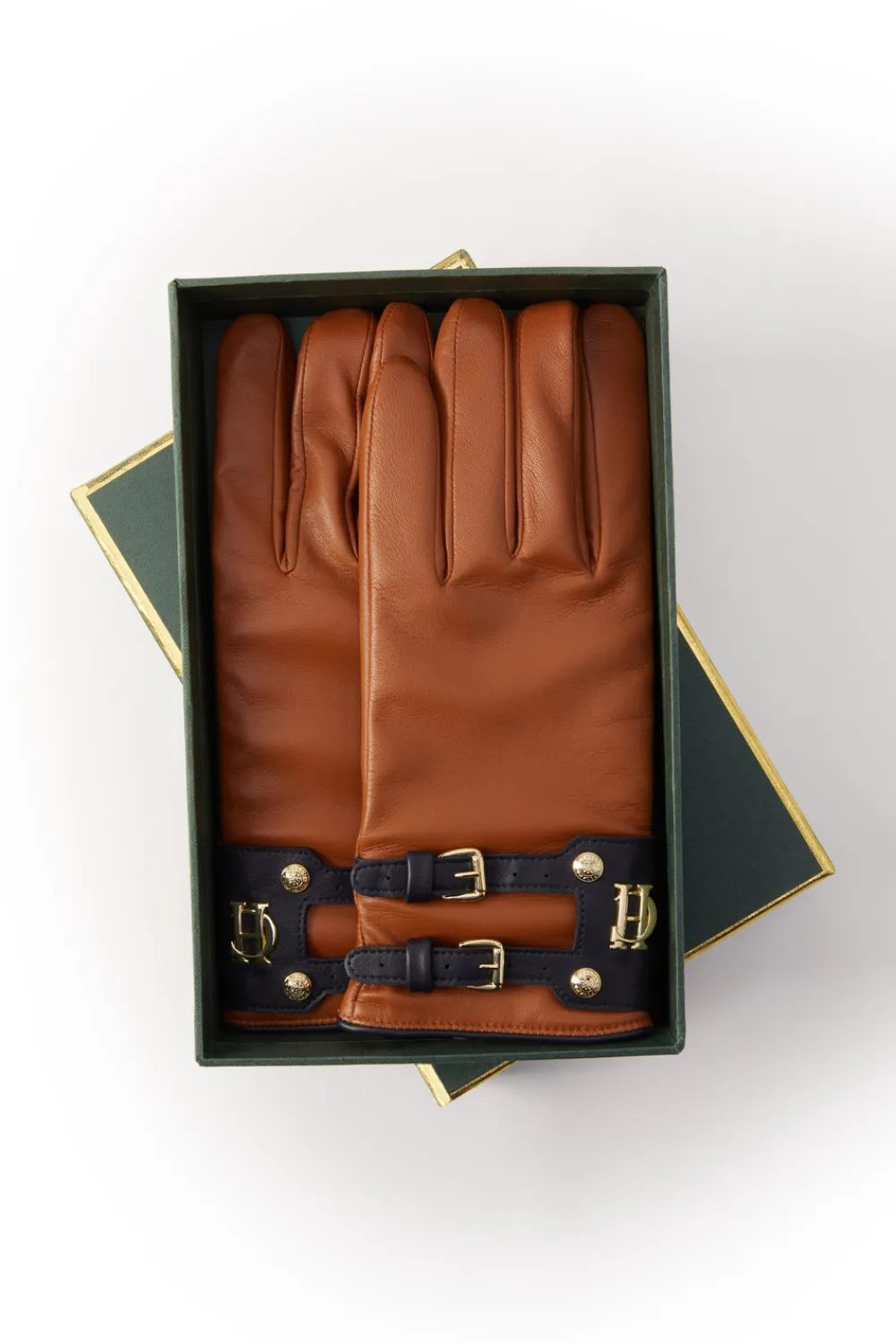 Women Holland Cooper Gloves|Gloves>Contrast Leather Gloves
