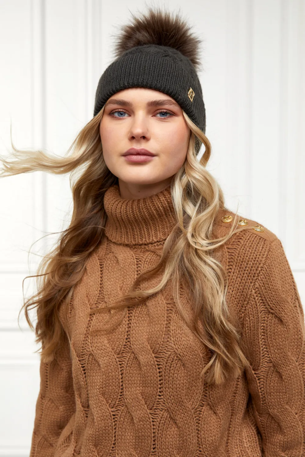Women Holland Cooper Headwear|Hats & Headbands>Cortina Bobble Hat