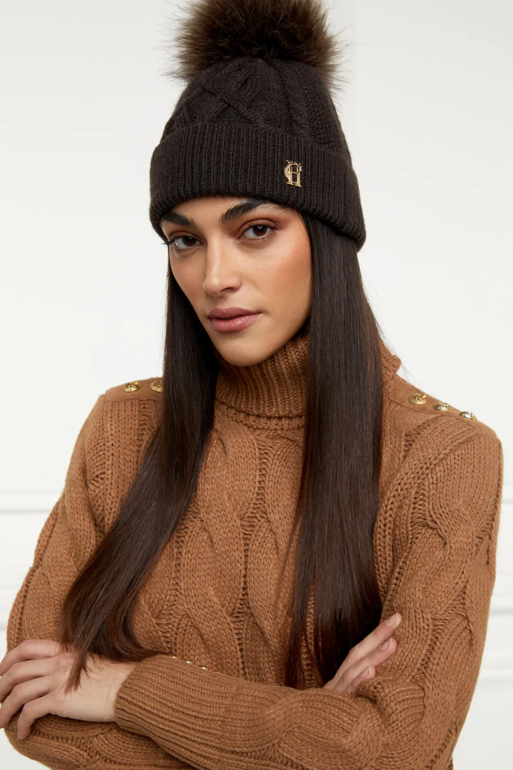 Women Holland Cooper Headwear|Hats & Headbands>Cortina Bobble Hat