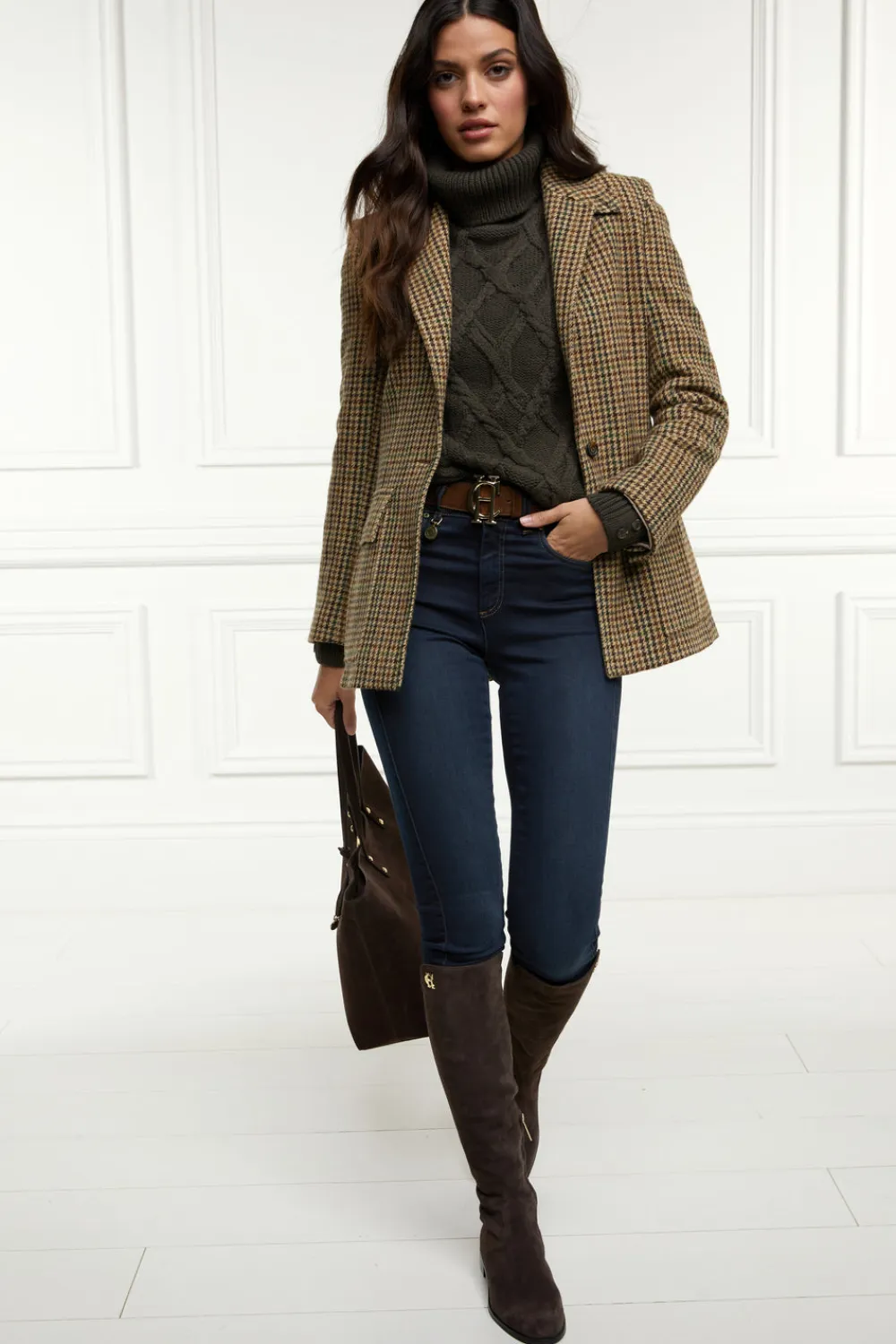 Women Holland Cooper Knitwear>Cortina Roll Neck Knit