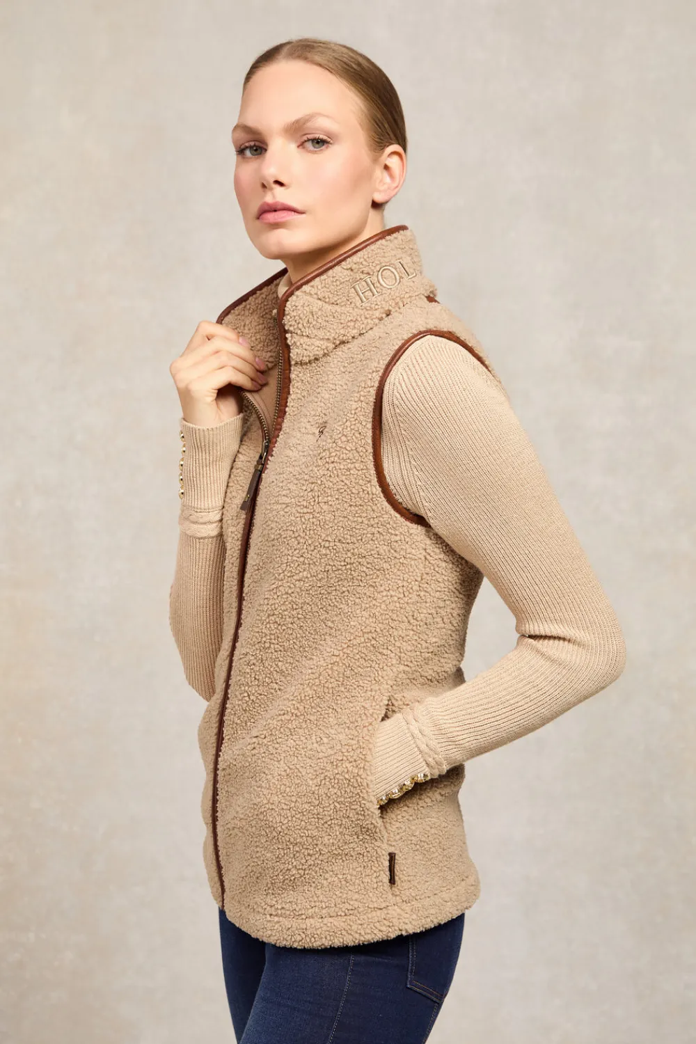 Women Holland Cooper Gilets|Gilets>Country Fleece Gilet