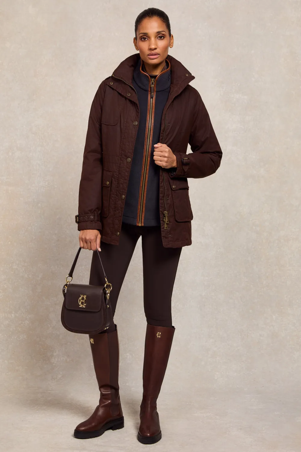 Women Holland Cooper Fleeces|Fleeces>Country Fleece Jacket
