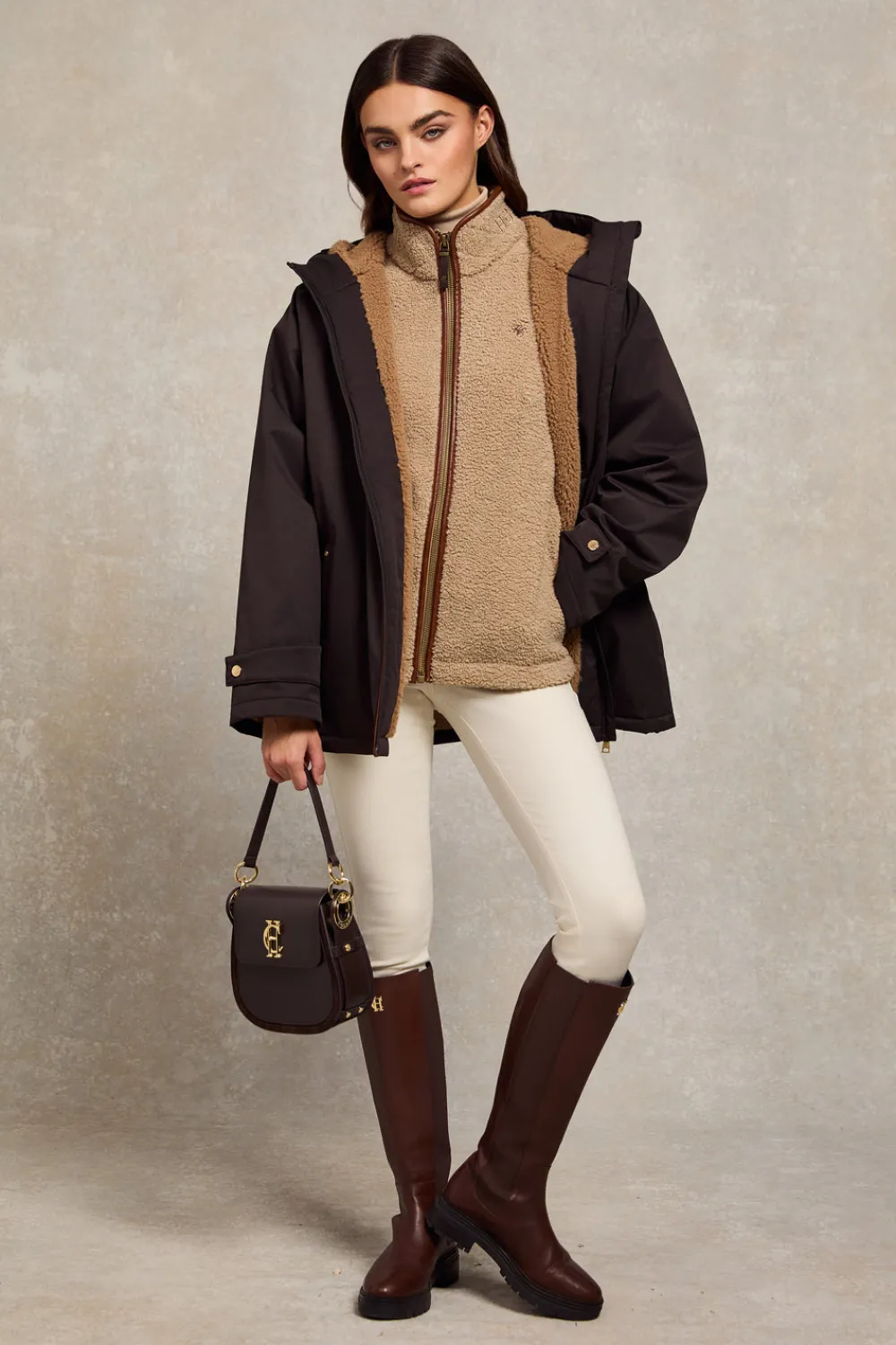 Women Holland Cooper Fleeces|Fleeces>Country Fleece Jacket