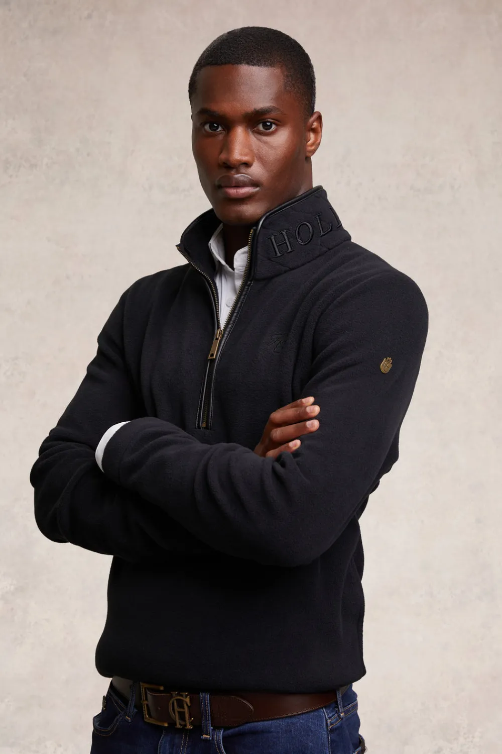 Holland Cooper Fleeces>Country Fleece Quarter Zip