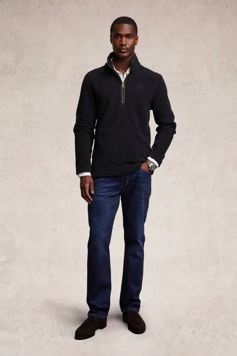 Holland Cooper Fleeces>Country Fleece Quarter Zip