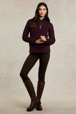 Women Holland Cooper Fleeces|Fleeces>Country Fleece Quarter Zip