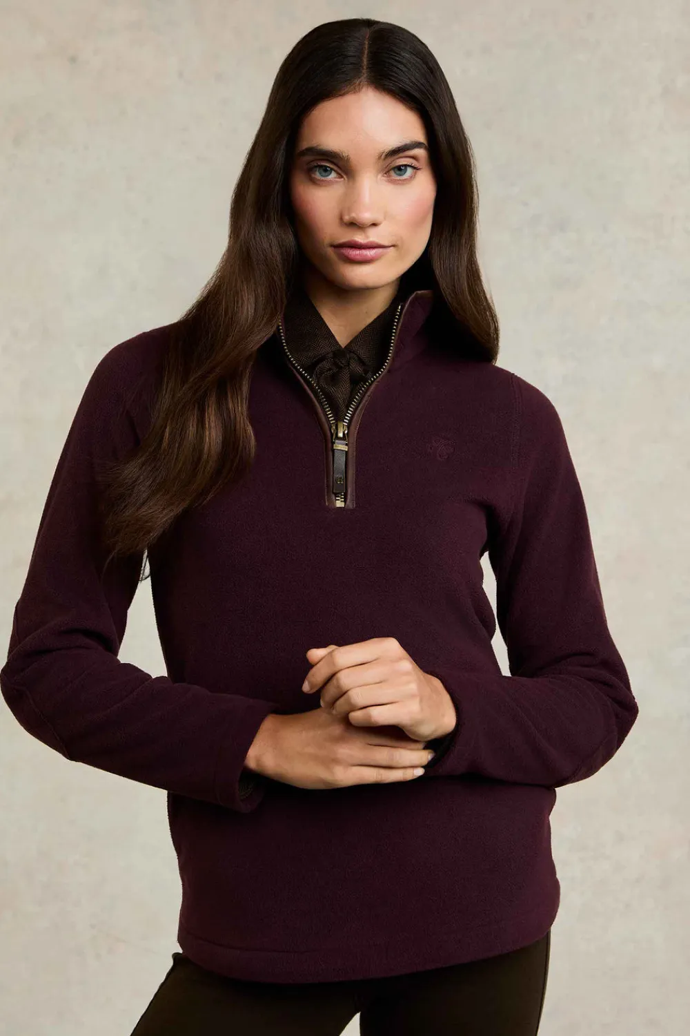 Women Holland Cooper Fleeces|Fleeces>Country Fleece Quarter Zip