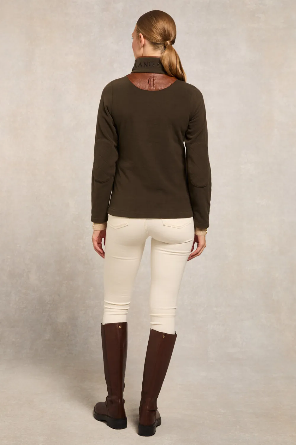 Women Holland Cooper Fleeces|Fleeces>Country Fleece Quarter Zip